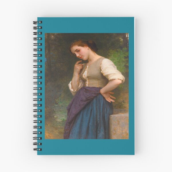 Item preview, William Adolphe Bouguereau -The Shepherdess designed and sold by HerrmannAdela.