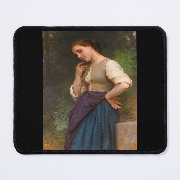 Item preview, William Adolphe Bouguereau -The Shepherdess designed and sold by HerrmannAdela.