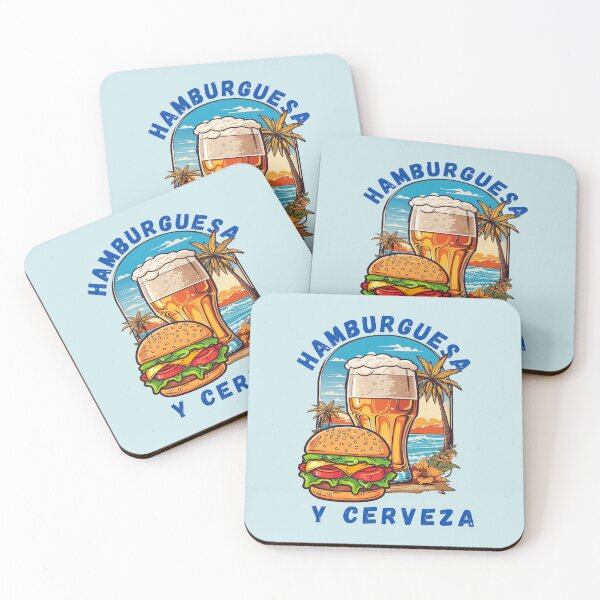 Item preview, Burger and Beer,  designed and sold by LindaLG.