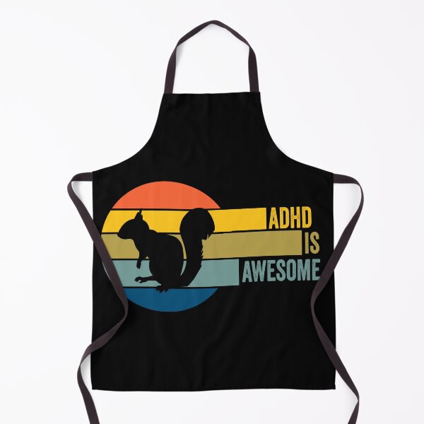 Item preview, ADHD Is Awesome Attention Deficit Hyperactivity Disorder Squirrel designed and sold by Color-Sparkle.
