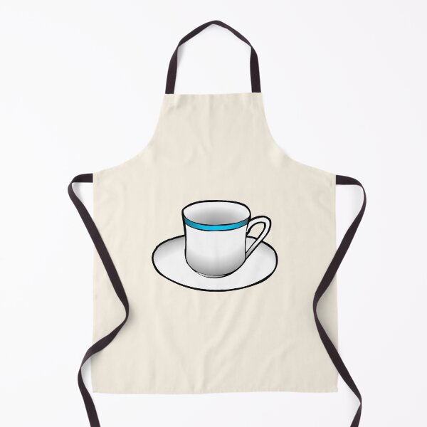 Item preview, White and blue coffee cup designed and sold by Restarter.