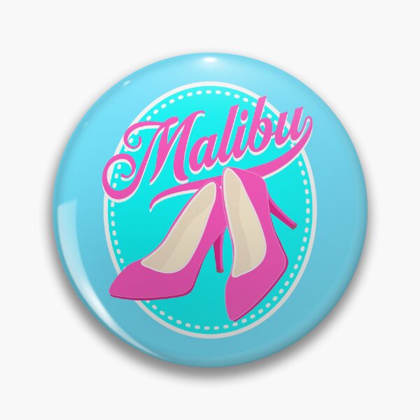 Item preview, Pink Girly High Heels Malibu Beach designed and sold by AntiqueImages.