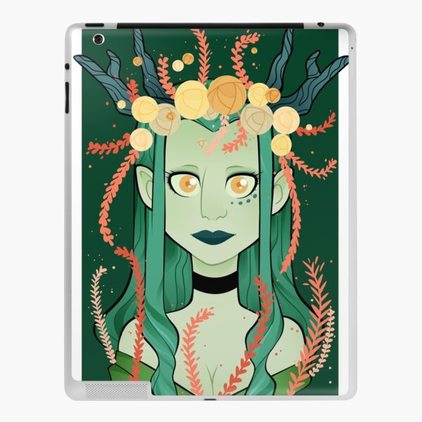 green witch iPad Skin