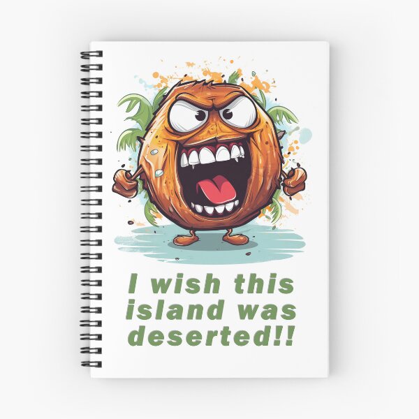 Item preview,  Angry Coconut speaks his mind designed and sold by Imagequest.