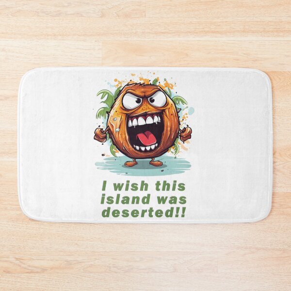 Item preview,  Angry Coconut speaks his mind designed and sold by Imagequest.