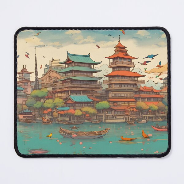 Item preview, Fabulous Japanese City 0021 "VERY COLORFUL" designed and sold by Atooz-Studio.