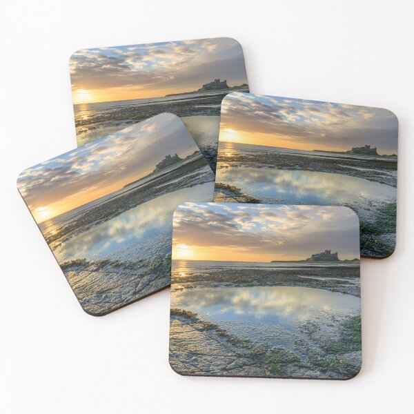 Item preview, Morning reflections (Bamburgh Castle) designed and sold by bitm2007.