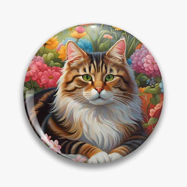 Artikelvorschau, Die Katze im Garten entworfen und verkauft von Humbugle.