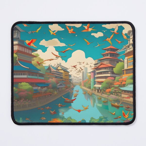 Item preview, Fabulous Japanese City 0024 "VERY COLORFUL" designed and sold by Atooz-Studio.
