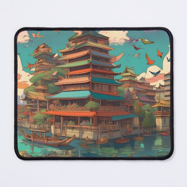 Item preview, Fabulous Japanese City 0025 "VERY COLORFUL" designed and sold by Atooz-Studio.