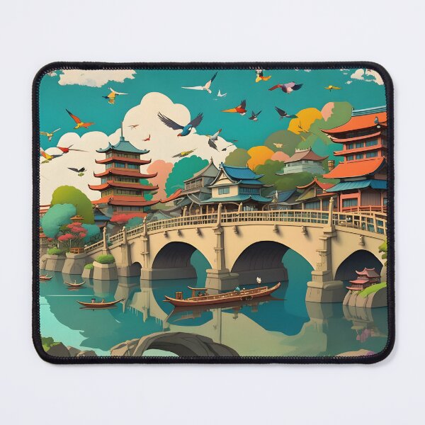 Item preview, Fabulous Japanese City 0028 "VERY COLORFUL" designed and sold by Atooz-Studio.