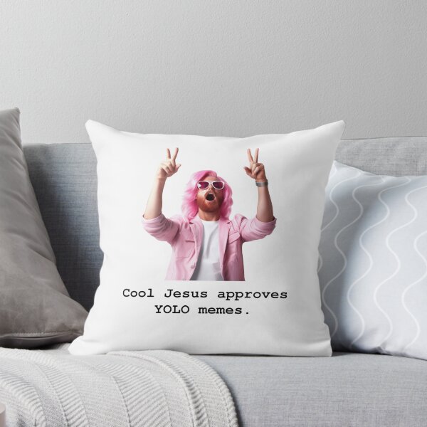 Item preview, Cool Jesus approves YOLO memes. designed and sold by TheOddBotShop.