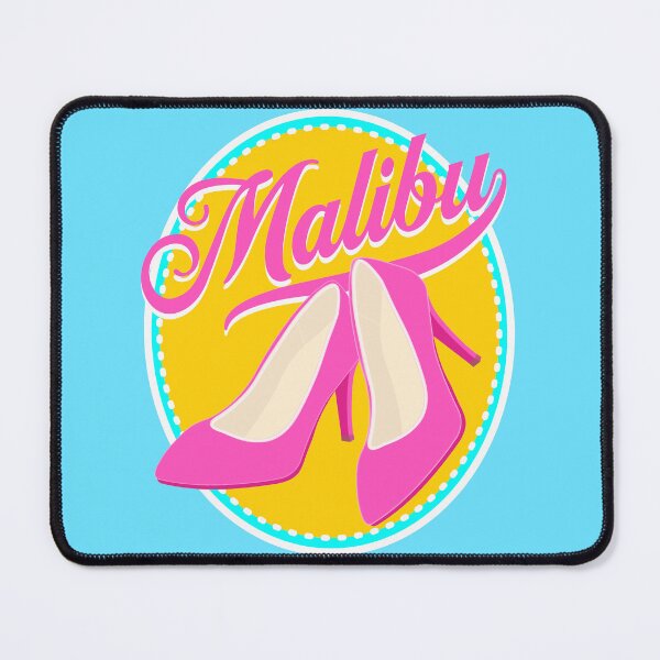 Item preview, Hot Pink High Heels Malibu Sixties Retro designed and sold by AntiqueImages.