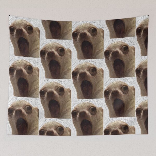 Item preview, Funny Dog Meme Art designed and sold by nastasyon.
