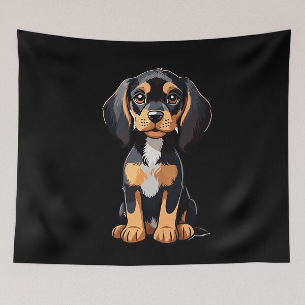 Item preview, Black And Tan Coonhound Cute designed and sold by design-animals.