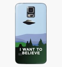 Ich möchte glauben Hülle & Klebefolie für Samsung Galaxy
