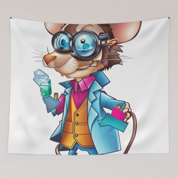 Item preview, genius rat designed and sold by HAMDY-art.