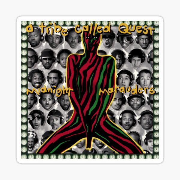 A Tribe Called Quest Midnight Marauders Stickers for Sale | Redbubble