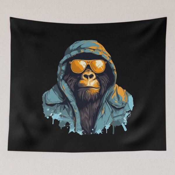 Item preview, Street Style Mountain Gorilla | Gorilla Lovers designed and sold by DarcoDesigns.