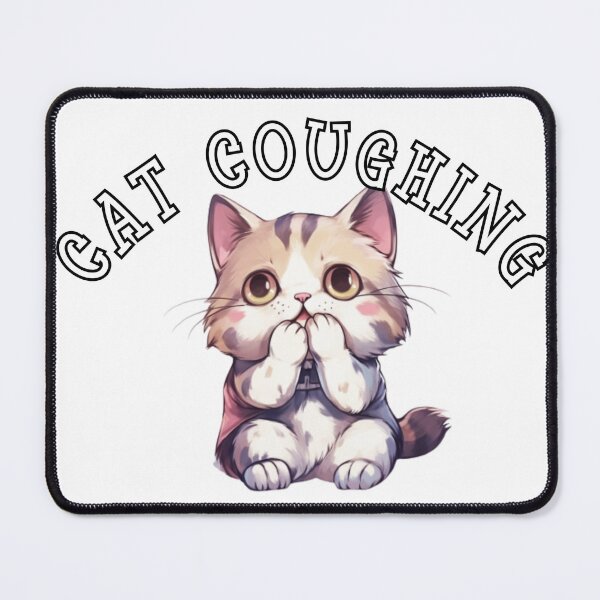 Item preview, CAT COUGHING designed and sold by Tee Studio.