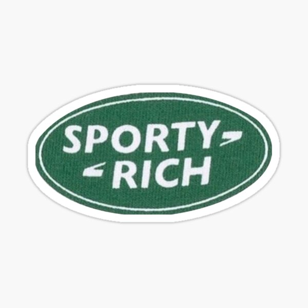 Y2k sporty rich Sticker
