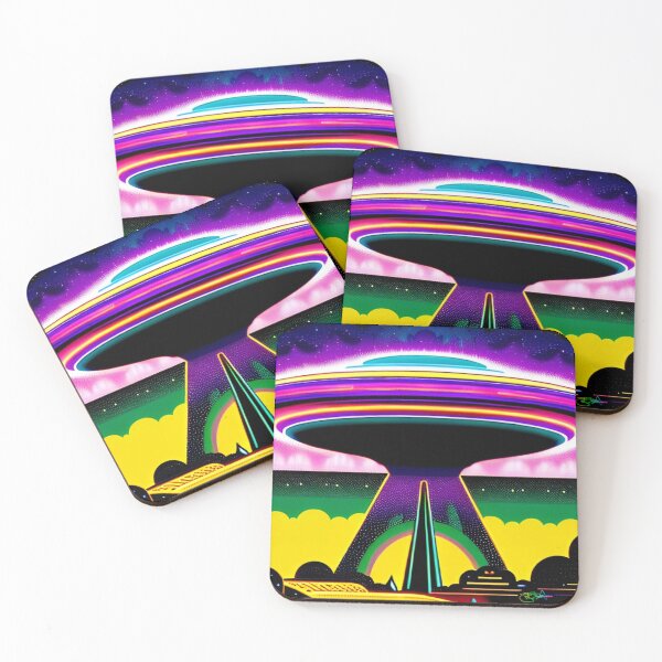 Item preview, Area 51 – Neon Retro SciFi UFO 79 | Grusch designed and sold by Benito Del Ray.