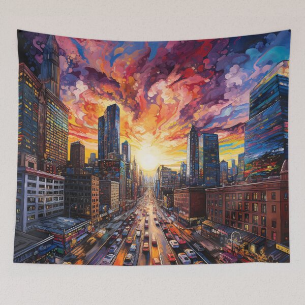 Item preview, Cheerful Urban Glow designed and sold by DaliusD.