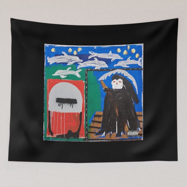 Item preview, Action Bronson - Only for dolphins Art Print   	 designed and sold by vmccncdt40.