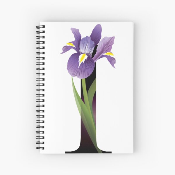 Letter I Spiral Notebook