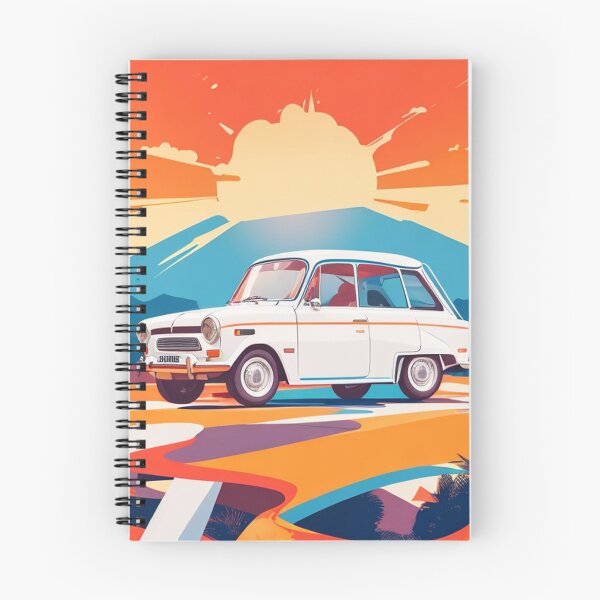 Item preview, Trabant Retro Car - Vintage Beach Lover designed and sold by Ridiculam Toga.