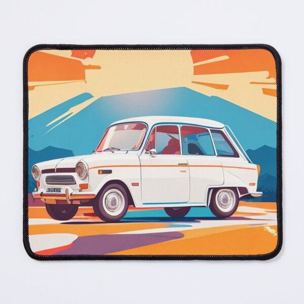Item preview, Trabant Retro Car - Vintage Beach Lover designed and sold by Ridiculam Toga.