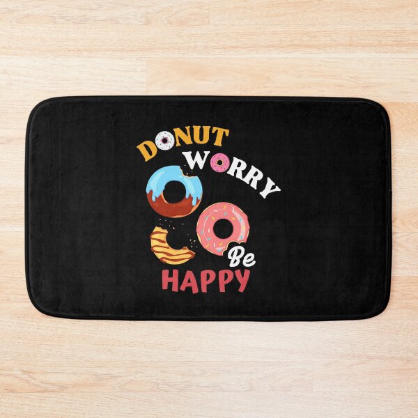Item preview, Donut Worry Be Happy designed and sold by WhitepaperStyle.
