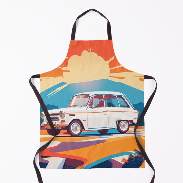 Item preview, Trabant Retro Car - Vintage Beach Lover designed and sold by Ridiculam Toga.