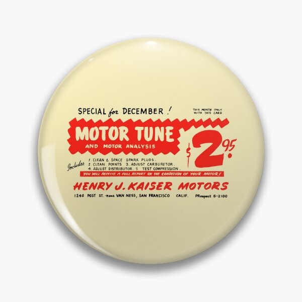 Item preview, MOTOR TUNE-UP - 1950s advert designed and sold by ThrowbackAds.