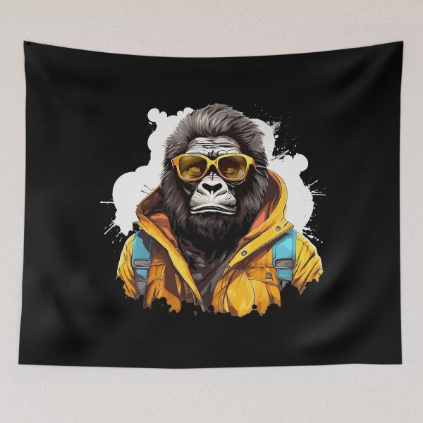 Item preview, Street Style Mountain Gorilla | Gorilla Lovers designed and sold by DarcoDesigns.