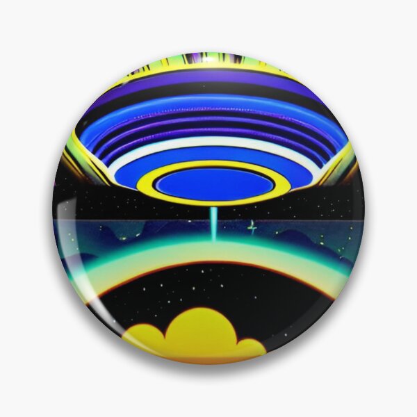 Item preview, Area 51 – Pop Surrealism Retro UFO 81 | Grusch designed and sold by Benito Del Ray.