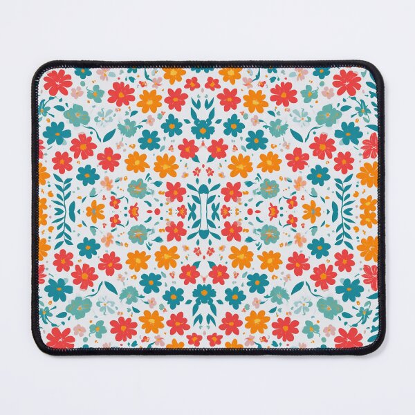 Item preview, Vibrant Summer Floral Pattern designed and sold by Simple-Art-work.