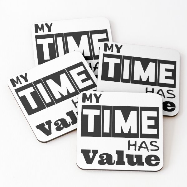 Item preview, My Time Has Value designed and sold by NOON tee gallery.