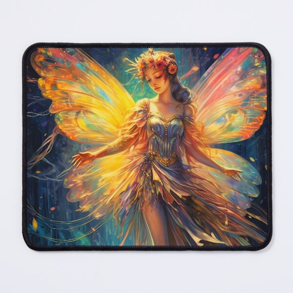 Item preview, Iridescent glowing Fairy 17 designed and sold by Art by Lilia.