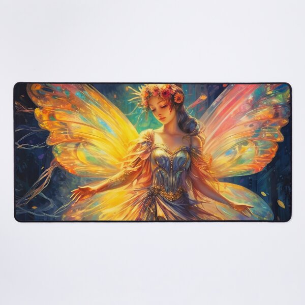 Item preview, Iridescent glowing Fairy 17 designed and sold by Art by Lilia.