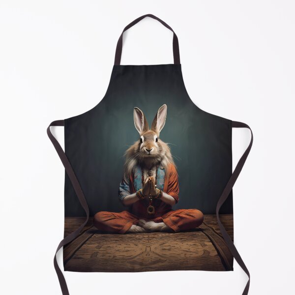 Item preview, La meditación del conejo sereno designed and sold by the99thstudio.