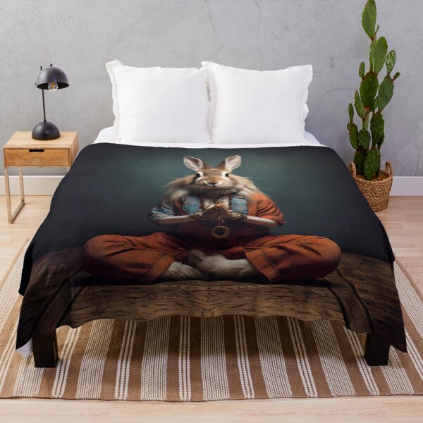 Item preview, The Serene Rabbit Meditation designed and sold by the99thstudio.
