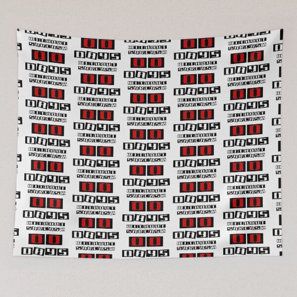 Item preview, 00 days without sarcasm (black) designed and sold by SolidEarthArt.
