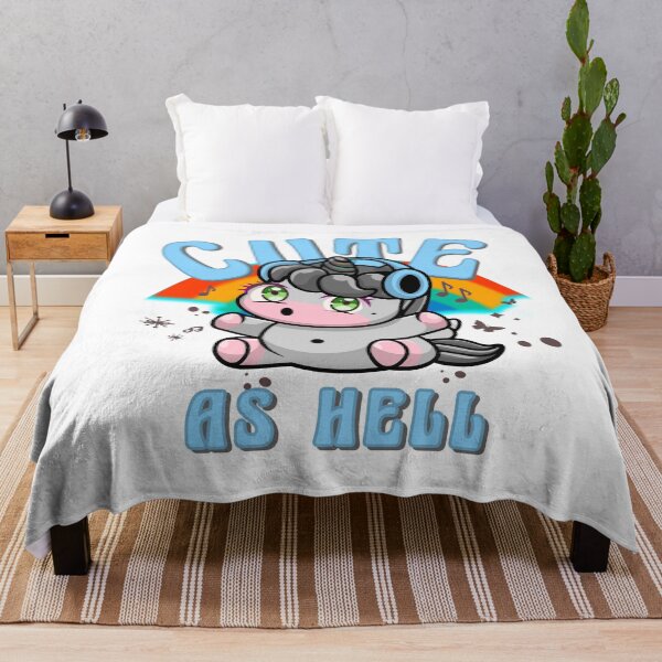 Item preview, cute unicorn in rainbow designed and sold by vibeno1.