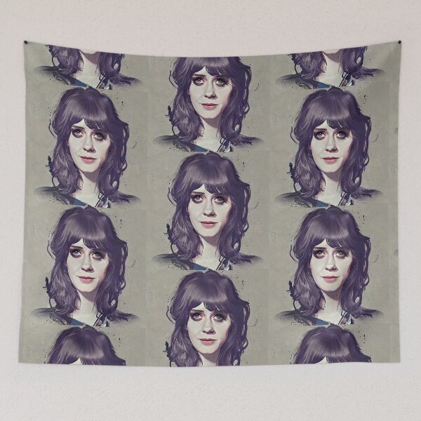 Item preview, Zooey Deschanel green eyes designed and sold by bogfl.