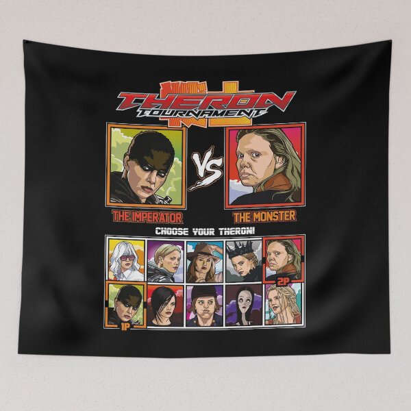 Item preview, Charlize Theron Fighter Tournament designed and sold by RetroReview.