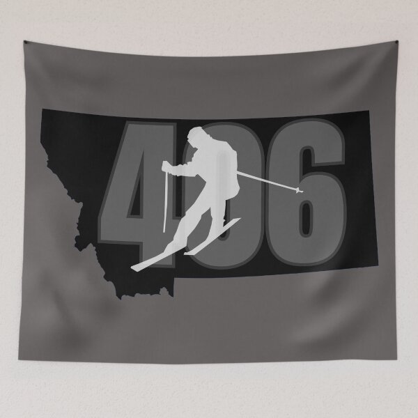 Item preview, 406 Ski Montana designed and sold by Gilby-Designs.