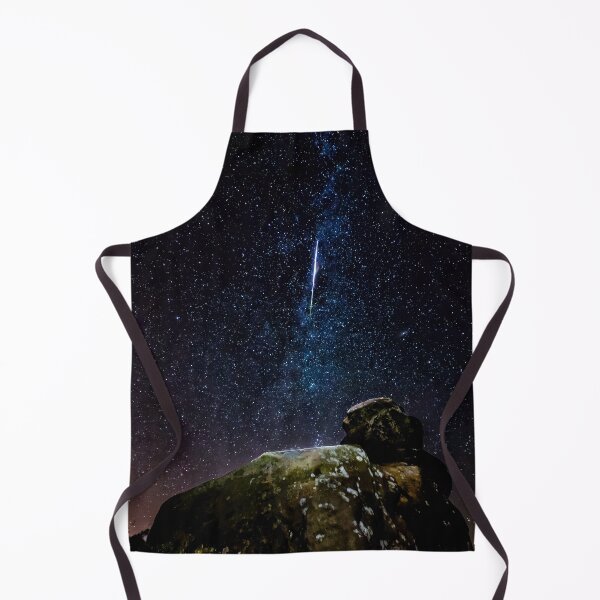 Item preview, Perseid Meteor, the Milky Way and Andromeda Galaxy at Ramshaw Rocks designed and sold by TravellingSimon.