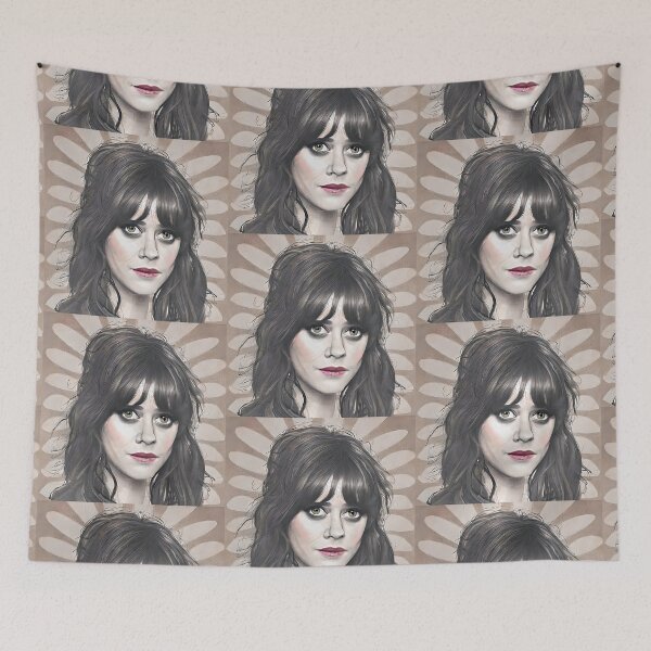Item preview, Zooey Deschanel innocent look designed and sold by bogfl.