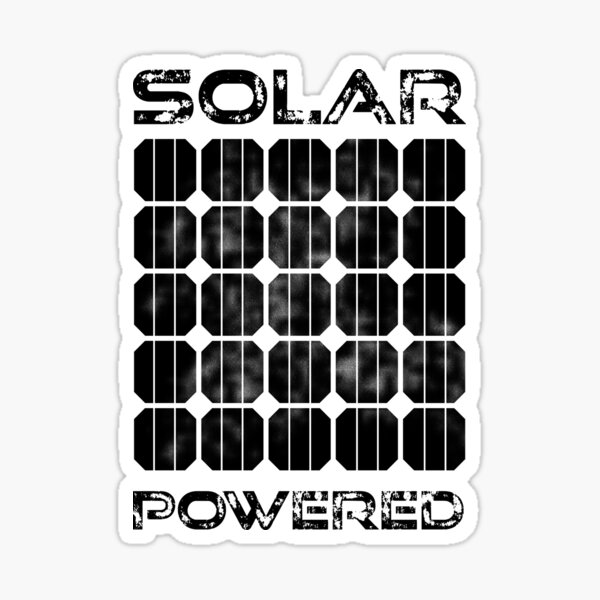 Item preview, Solar Powered. Eco Energy Powered Design designed and sold by adamtepl.